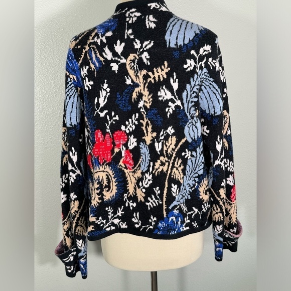 ANTHROPOLOGIE PILCRO DEBRA SWEATER JACKET. SIZE LARGE - Picture 8 of 14